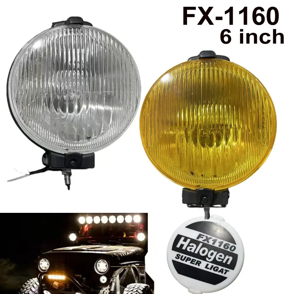 6-Inch Halogen Spotlights 12V 55w, High-Performance Lighting Solution, Ideal for Home & Commercial Use, Durable & Energy-Efficient Design