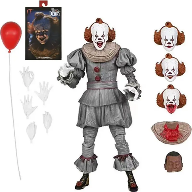 Neca Pennywise Bob Burns Ultimate Edition 7 Inch Collectible Figure, Home Decor, Birthday Gift, Party Gift, Halloween Gift