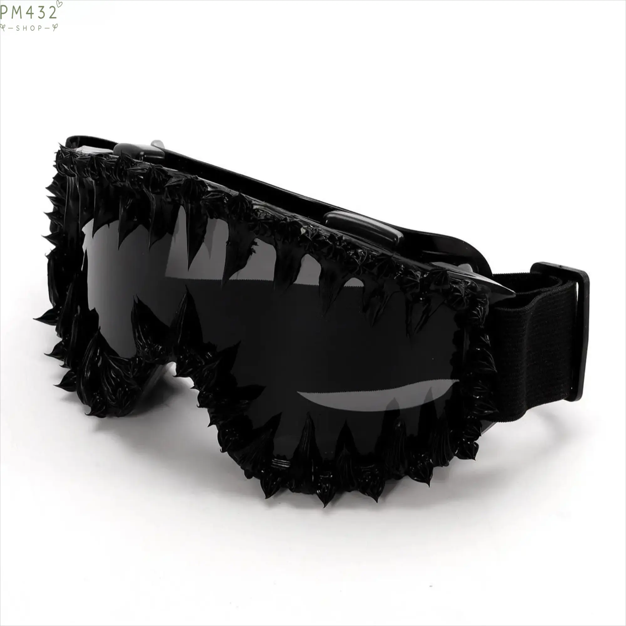Punk Style Irregular Sunglasses, Windproof Fashion Goggles for Men Women, Trendy Outdoor Eyewear Accessory with Unique Frame Design, Cool Shades for Skiing, Cycling, Travel, Sports and Daily Streetwear