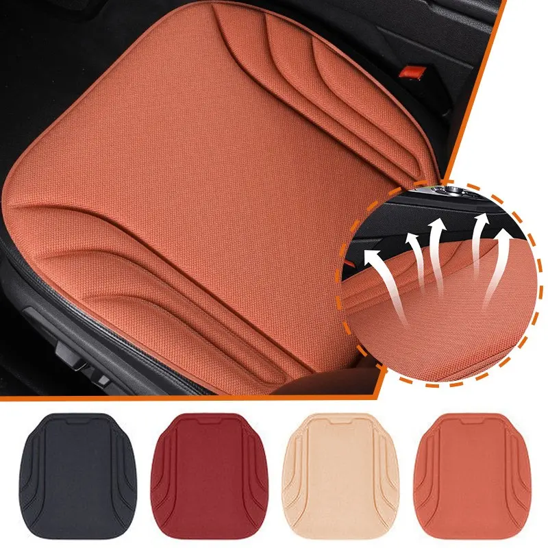 Upgraded Car Seat Cushion, Summer Cool Cushion, Ventilation Four-Season Universal, Comfortable 3D Mesh, Breathable Sedentary Seat Cushion