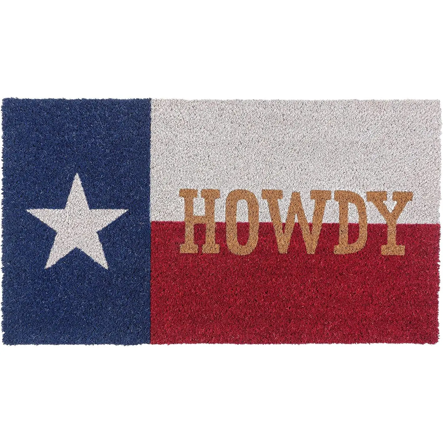 Coir Doormat with Heavy-Duty, Weather-Resistant, Non-Slip PVC Backing, Coir Rubber Material | 17x30 Inches, 0.6 Inch Pile Height | Ideal for Indoor, Outdoor Leisure & Outdoor Recreation Use