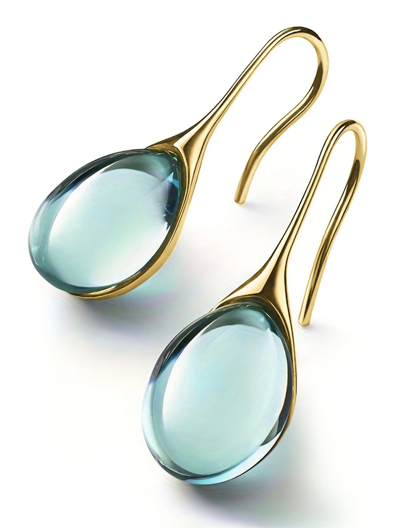 925 Sterling Silver Minimalist Temperament Earrings, Fashionable Dangle Earrings for Women & Girls, Trendy All-match & Exquisite Jewelry for Birthday Gift, Teardrop Earrings, High Quality Earrings