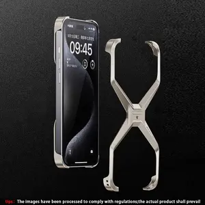 Creative X-Shape Simple Anti-Drop Phone Case, Compatible with iPhone 16 Pro Max 15 14 13, Stylish and Durable Mobile Accessories