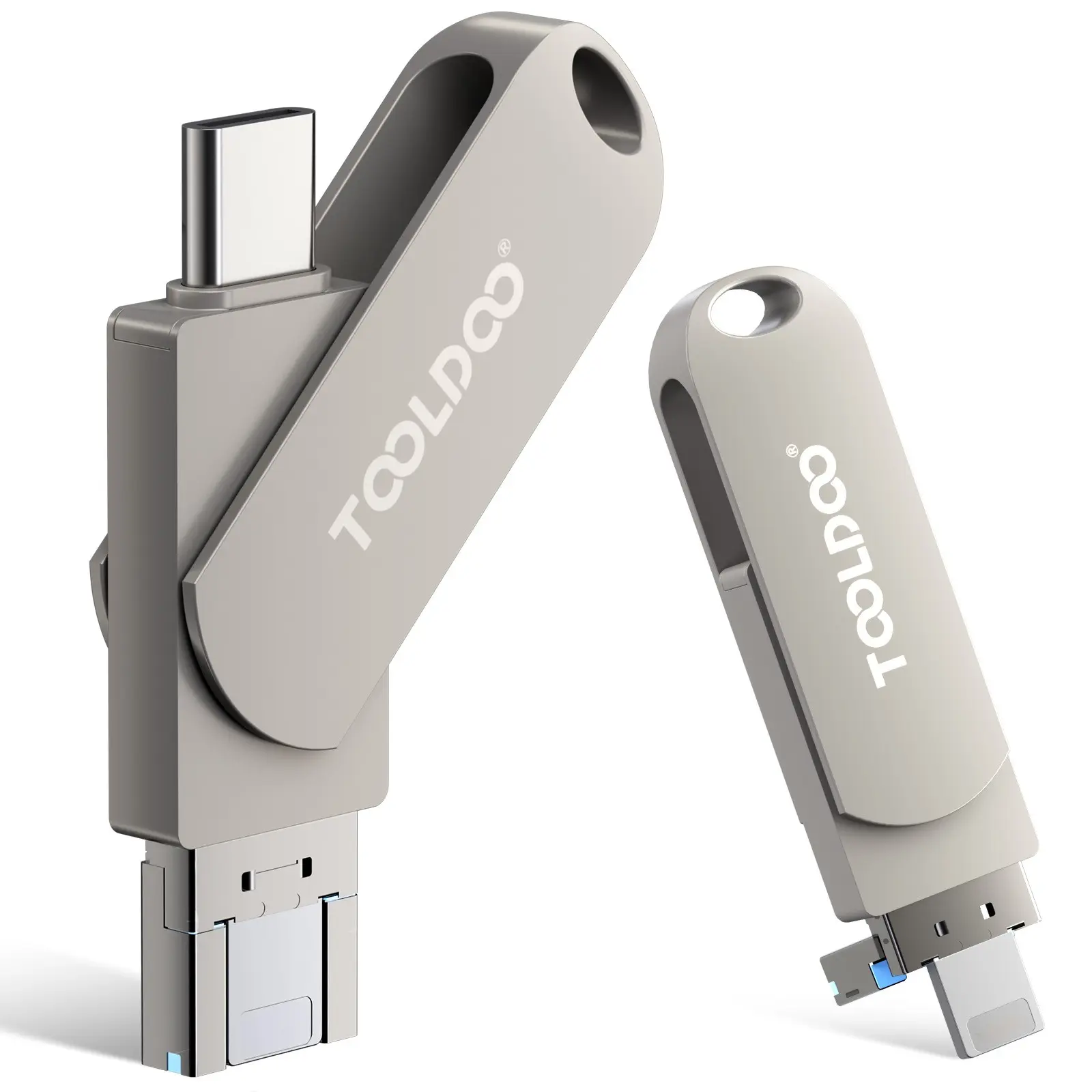 3 in 1 USB Flash Drive, 1tb USB 3.0 Memory Stick, Class 10 Speed, Compatible with iPhone, iPad, iOS, Android, PC