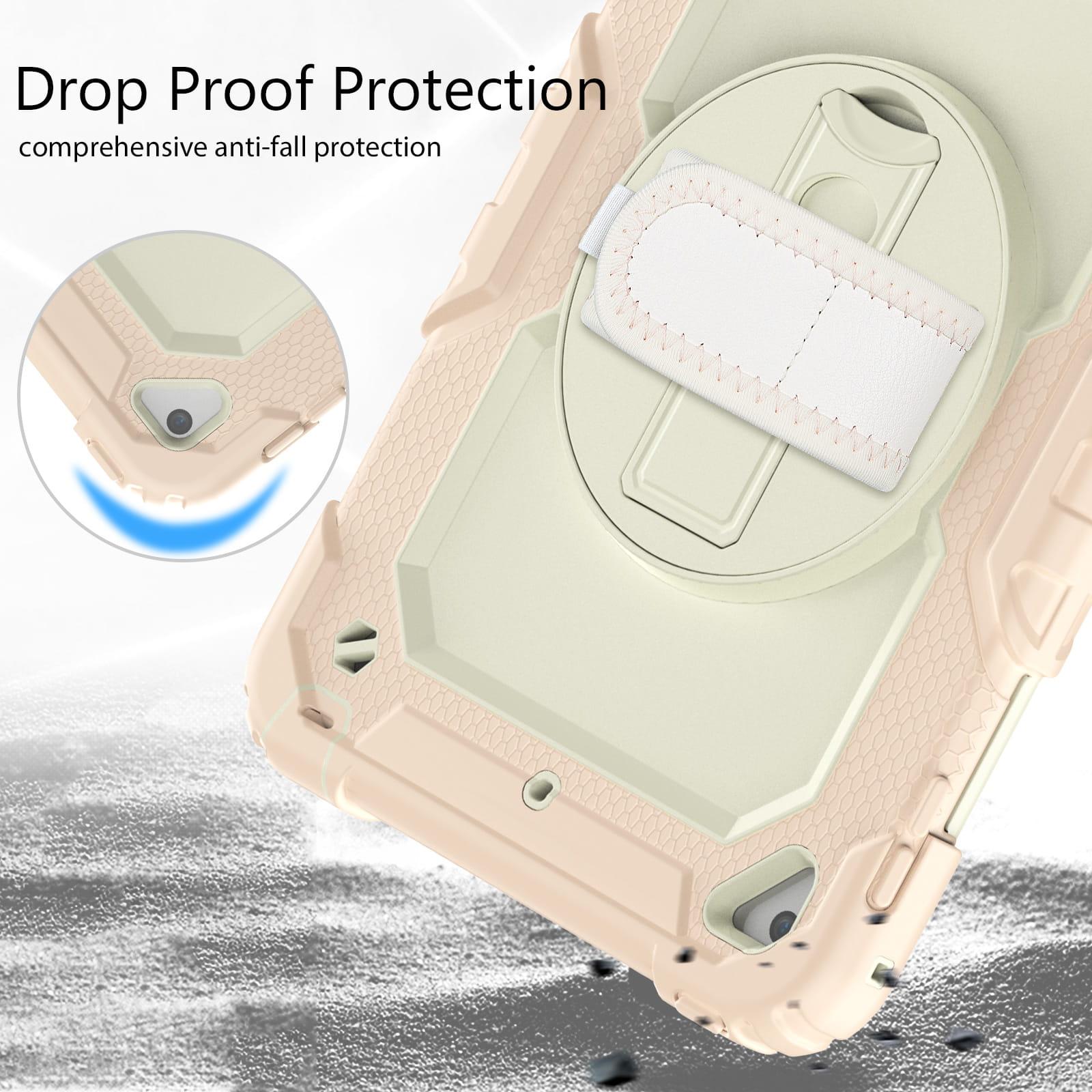 Shockproof Tablet Case with Shoulder Strap, Adjustable Stand Tablet Cover, Drop-proof Tablet Protective Cover Compatible with iPad Mini 4/5