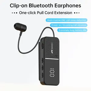 RIJADD RX-Y10 lavalier Bluetooth earphone, in-ear headset, new style, long battery life, single ear, business call, high clarity, suitable for takeout, cycling, chauffeur driving