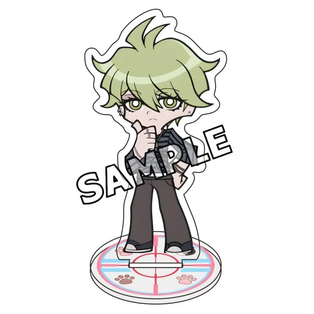 10cm Q Version Danganronpa Acrylic Stand key Nagito Chiaki Kokichi Kyoko Anime Desktop Decor Birthday Collection Gift