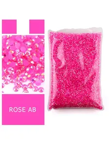 3mm 5000 pieces of jelly AB resin rhinestones, suitable for phone cases, shoes and clothing decoration, thermos cups, decorative paintings, bear rhinestone DIY decorations
