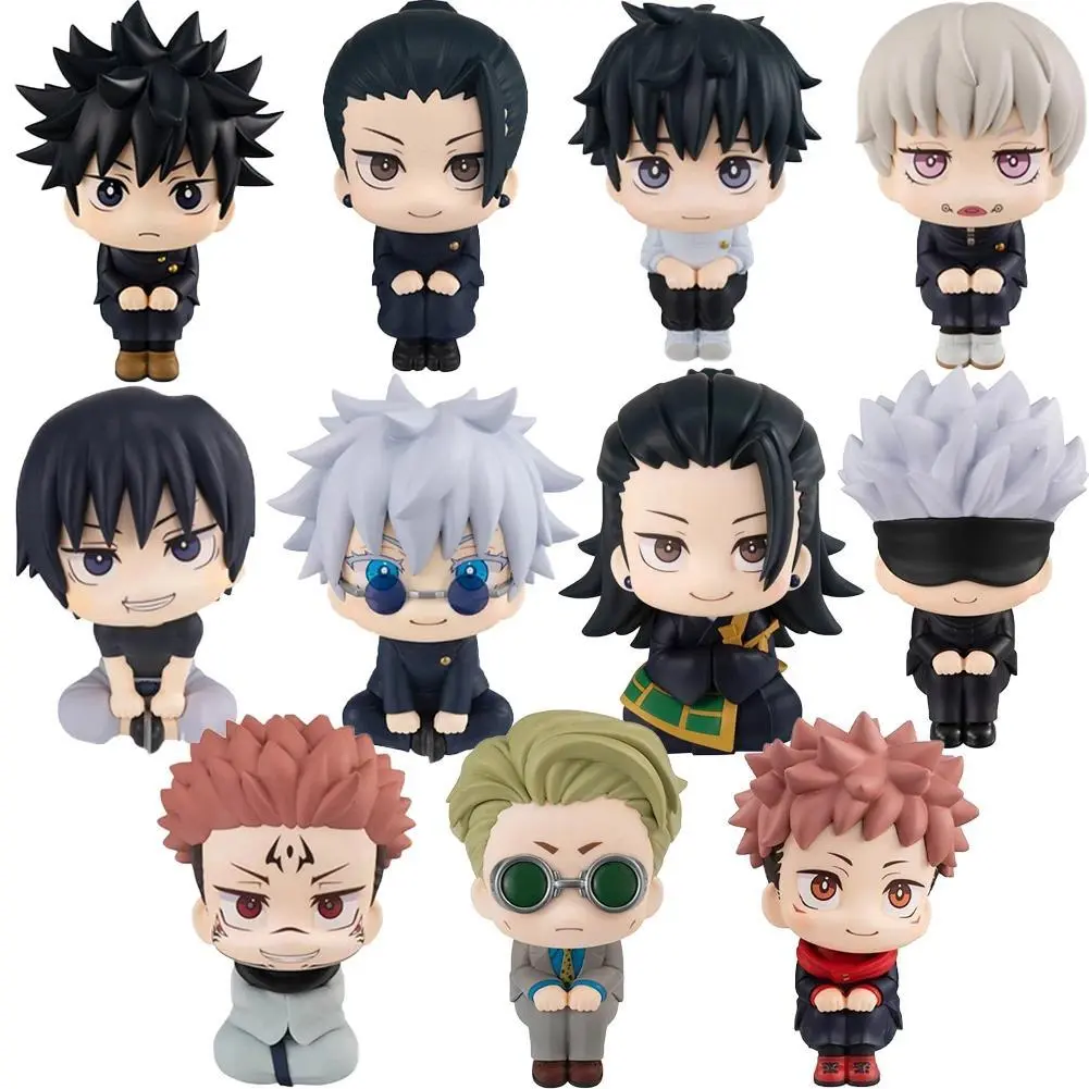 2026 hot item  JJK Anime Figure Gojo Satoru Geto Suguru Inumaki Toge Fushiguro Megumi Toji Okkotsu Yuta Itadori Yuuji Ryomen Sukuna Nanami 10cm