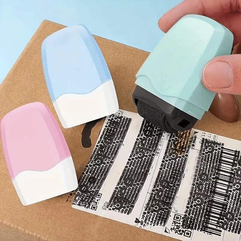 1pc Privacy Protection - Multi-Functional Leakproof Rolling Seal, Suitable for Documents, Bills, Financial Information, One Roll Design, Seals Securely, Secure Sealing, Leakproof Feature
