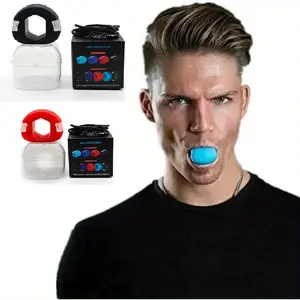 Jawline Exerciser for Men Women, Jaw Line Shaper for Strengthening, Facial and Neck Exerciser, Powerful Jaw Trainer-Double Chin Reducer Eliminator