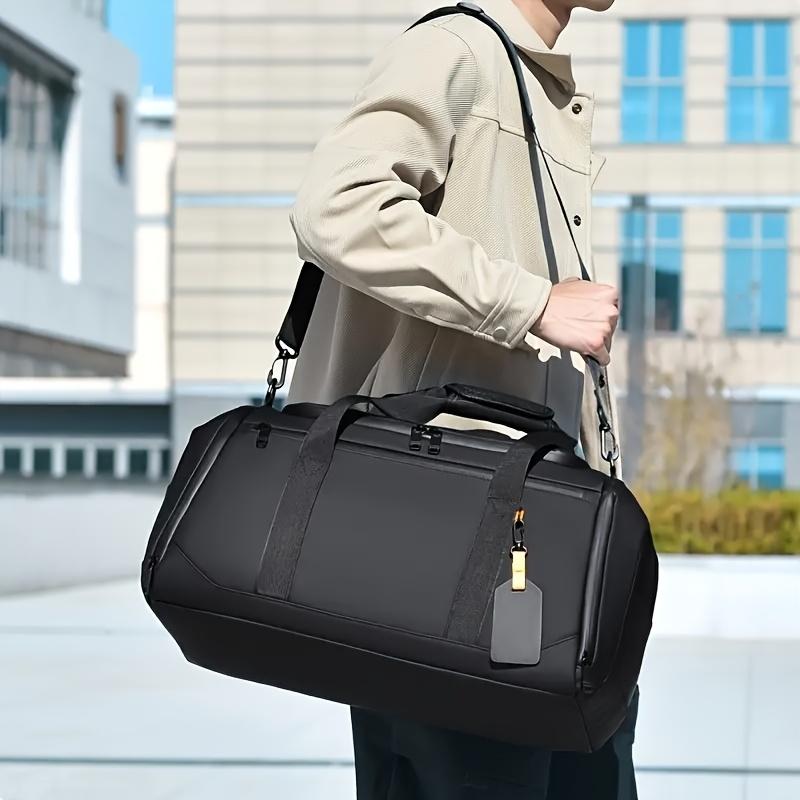 [Sports Fitness Tote] 2025 New Large Capacity Travel Tote Bag, Big Handbag, Men'S Hand-Twist Bag, , Unisex Sports Fitness Bag, Spacious Interior And Stylish Design, Suitable for Gym, Sports, And Outdoor Adventures - Casual Style