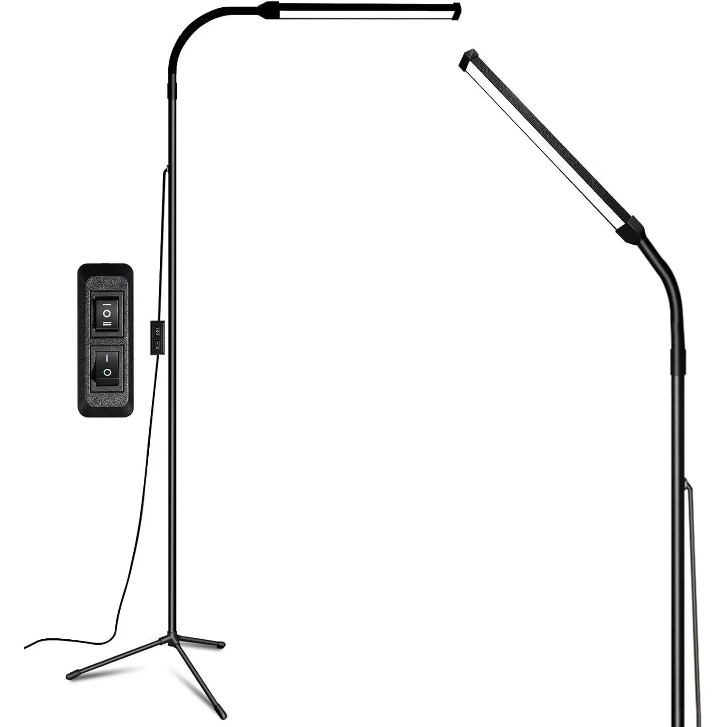 LED floor lamp for eyelash extensions, standing lamp, office floor lamp, adjustable brightness eyelash lamp, tattoo lamp, eye protection reading lamp, bedroom makeup lamp, eyelash lamp