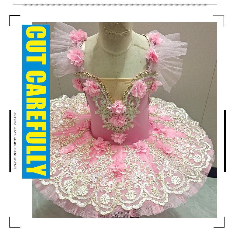 Kid and adult Women Ballet Dance Performance Costume with Lace & Tulle Skirt for Dance leotard Recital Halloween Birthday Party Mommy daughter dress