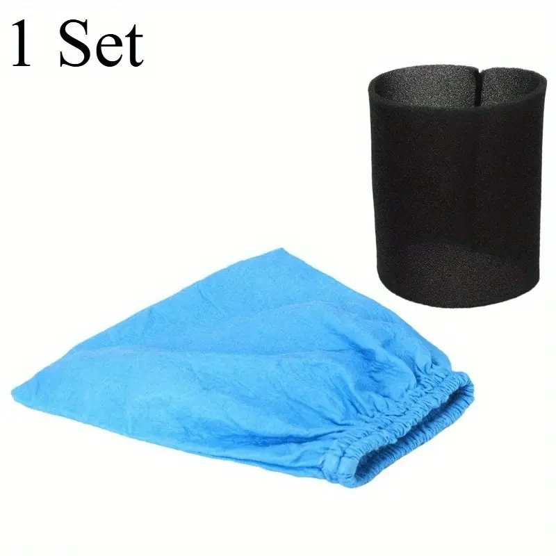 1 Set Filter Bags Wet and Dry Foam Filter for MV1 WD1 WD2 WD3 Vacuum Cleaner Filter Bag Vacuum Cleaner Parts