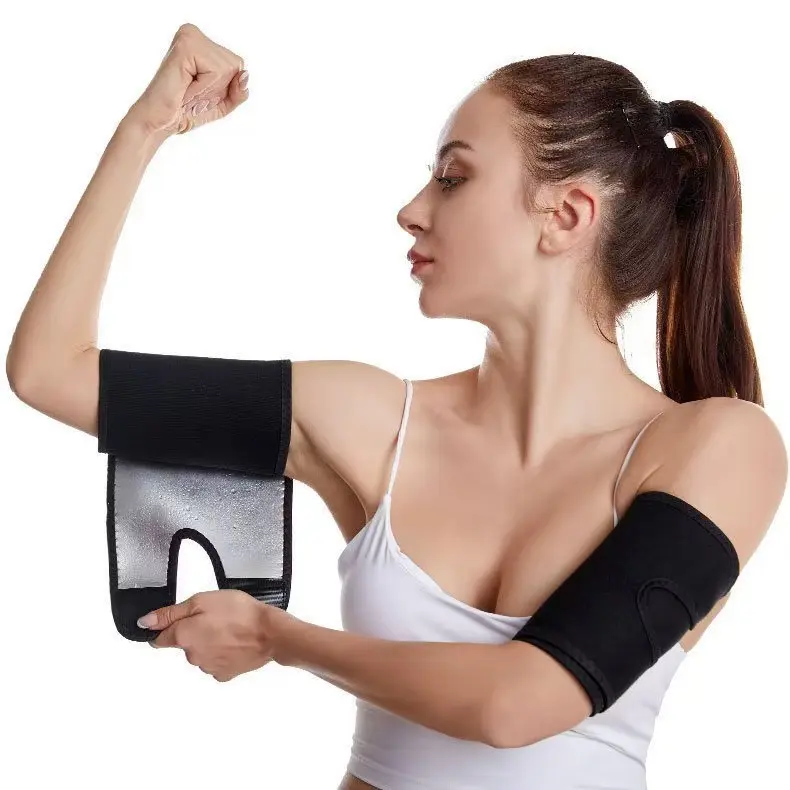 Arm Sweat Sleeves For Gym Workout Fat Burning Arm Shaper Men Women Sauna Suit Effect Slimming Exercise Training Equipment