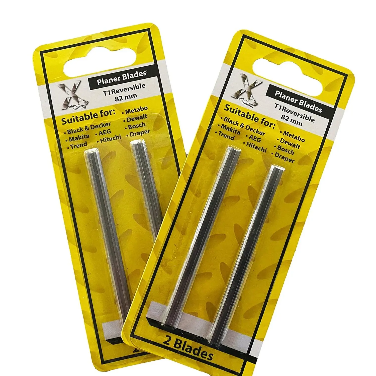 3-1/4 Inch HSS Planer Blades - Fits HPL51K & 128314, 1902X7 82mm Jointer - Pack of 4