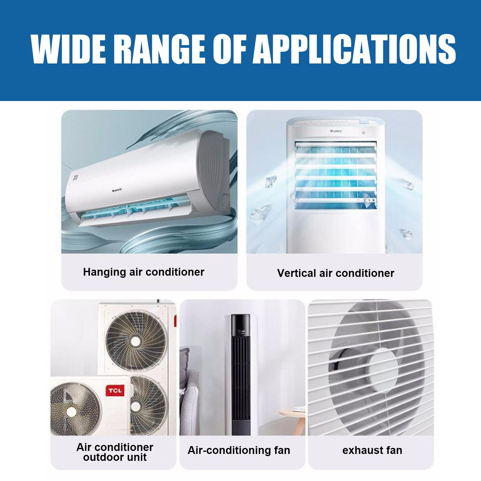 Jakehoe Air Conditioner Foam Cleaner For Home, Air Conditioning Purification Cleaning Decontamination Odor Removal Inside And Outside Machine Cleaning