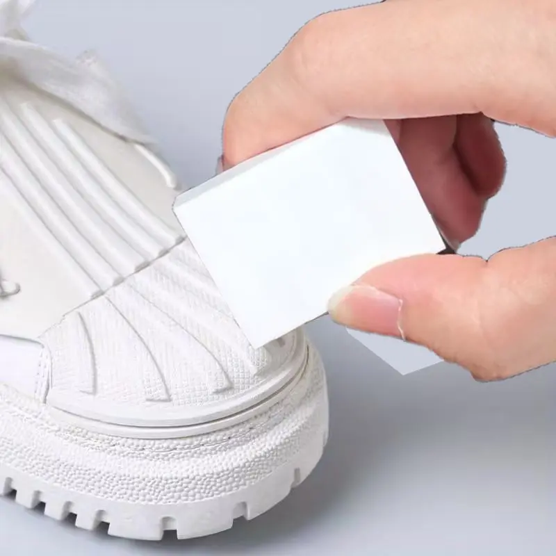 2-Pack Shoe Cleaning Erasers, Suede Shoe Brush, Portable Sneaker Cleaner, No Water Needed, Rubber Block Stain Remover, for All Shoes