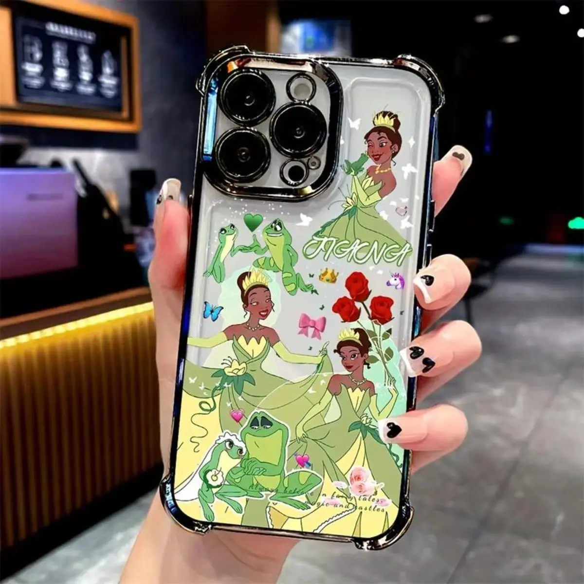 Beautiful T-Tiana phone cases are compatible with iPhone 17 Air 16 15 14 13 12 11 Pro Max Plus and Samsung S26 S25 S24 S23 S22 Plus Ultra. They feature shockproof, transparent, soft back covers and are ideal for smartphone protection., Accessories, Cellph