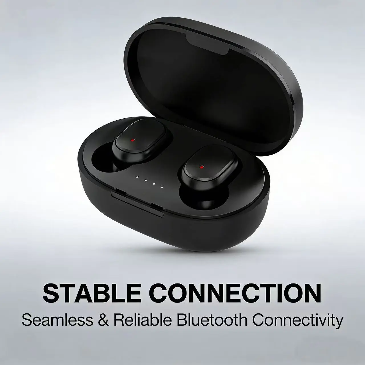 Wireless Earbuds With Portable Charging Case, Mini In-Ear Headphones, Touch Control, Lightweight Comfort, Stereo Sound Earphones For Music, Calls, Travel, Workout, Daily Use