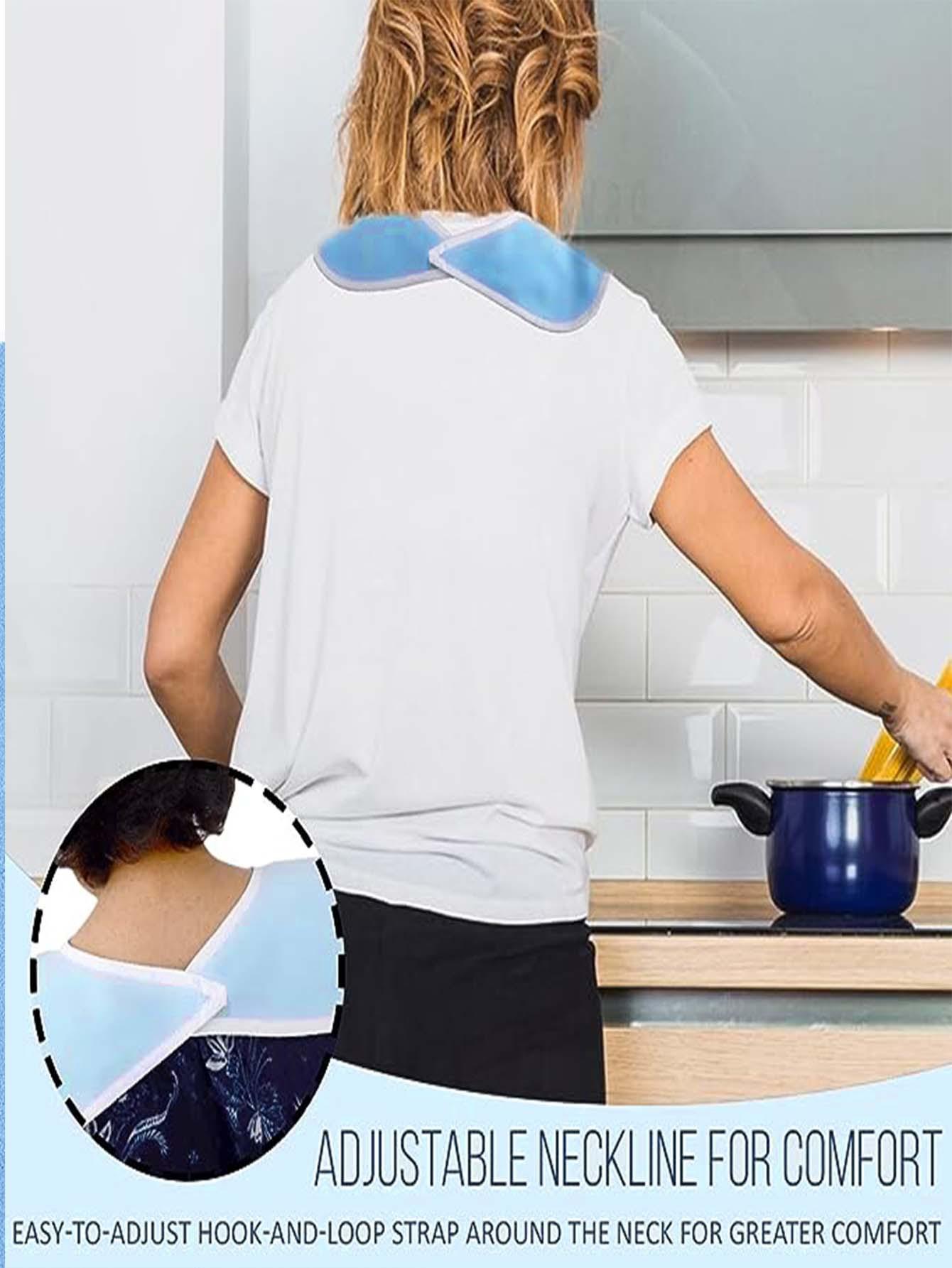 Waterproof Adult Eating Apron with Food Catcher Pocket Washable Stain-Resistant Mealtime Bib for Elderly Senior Care Disability Eating Assistance Post-Surgery Rehabilitation Daily Dining Support Adjustable Comfortable Clothing Protector for Home Car