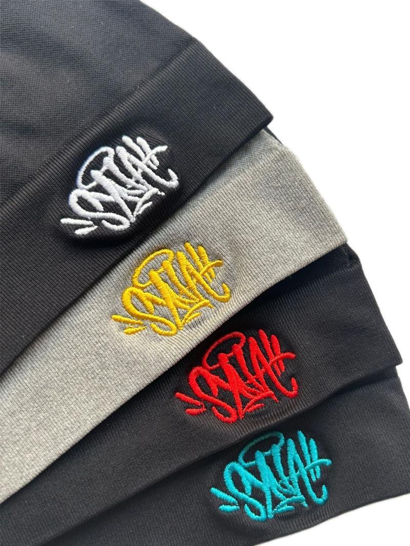 Embroidered Fashion Beanie Hat - Unisex Breathable Elastic Casual Sports Cap SpringStatements