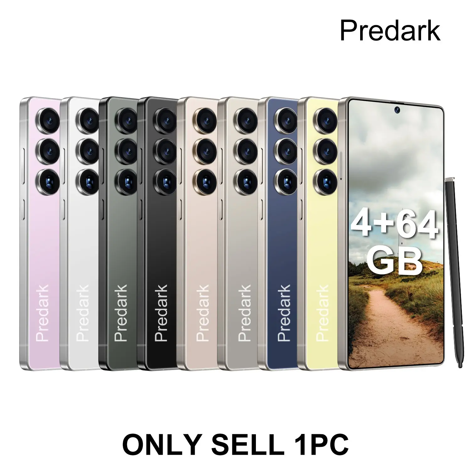 Predark S25 Max Smartphone, 6.56-Inch Screen, 4GB+32GB Storage, Dual Cameras, 4000mah Battery, Octa-Core Processor, Android 12, Dual Sim, Android Mobile Smartphone