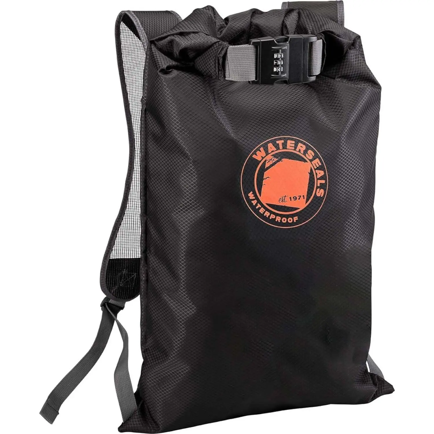 Women's Anti-Theft Lock Backpack with Waterproof Bag, Ripstop Material, Ideal for Beach & Ski Use, Black (Protects Wallet, iPhone & Valuables)