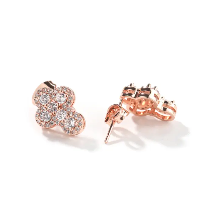 Unisex Cross Cloud Stud Earrings, Hip Hop Casual Daily Wear Ear Jewelry, 0.54Inch * 0.42Inch, Best Gift Choice for Birthday, Includes Jewelry Box, Christmas, Cross Earrings And Studs, Cz Silver, Engagement, Fashion