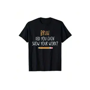 180g"That Says Gym T Workout Shirts" Slogan Graphic T Shirt