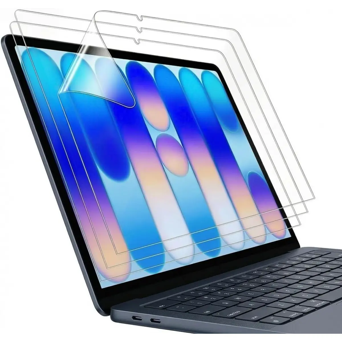 [3 Pack] T Tersely HD Durable PET Computer Screen Protector for MacBook Neo 13" 2026 Released (A3404, A18 Pro Chip), Ultra Clear, High Definition, Full-Coverage Protective Film