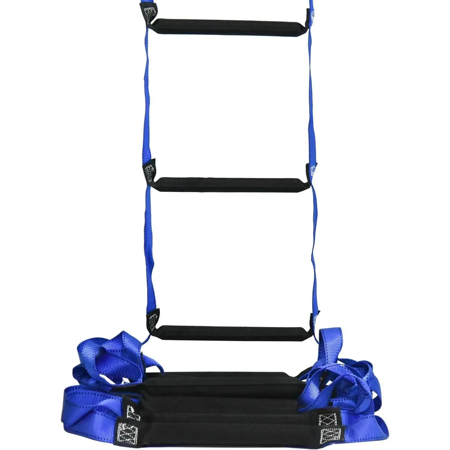 16 Feet Portable Emergency Fire Escape Safety Rope Ladder for 2-3 Story Homes Windows Balconies Sailboats Kayaks Etc