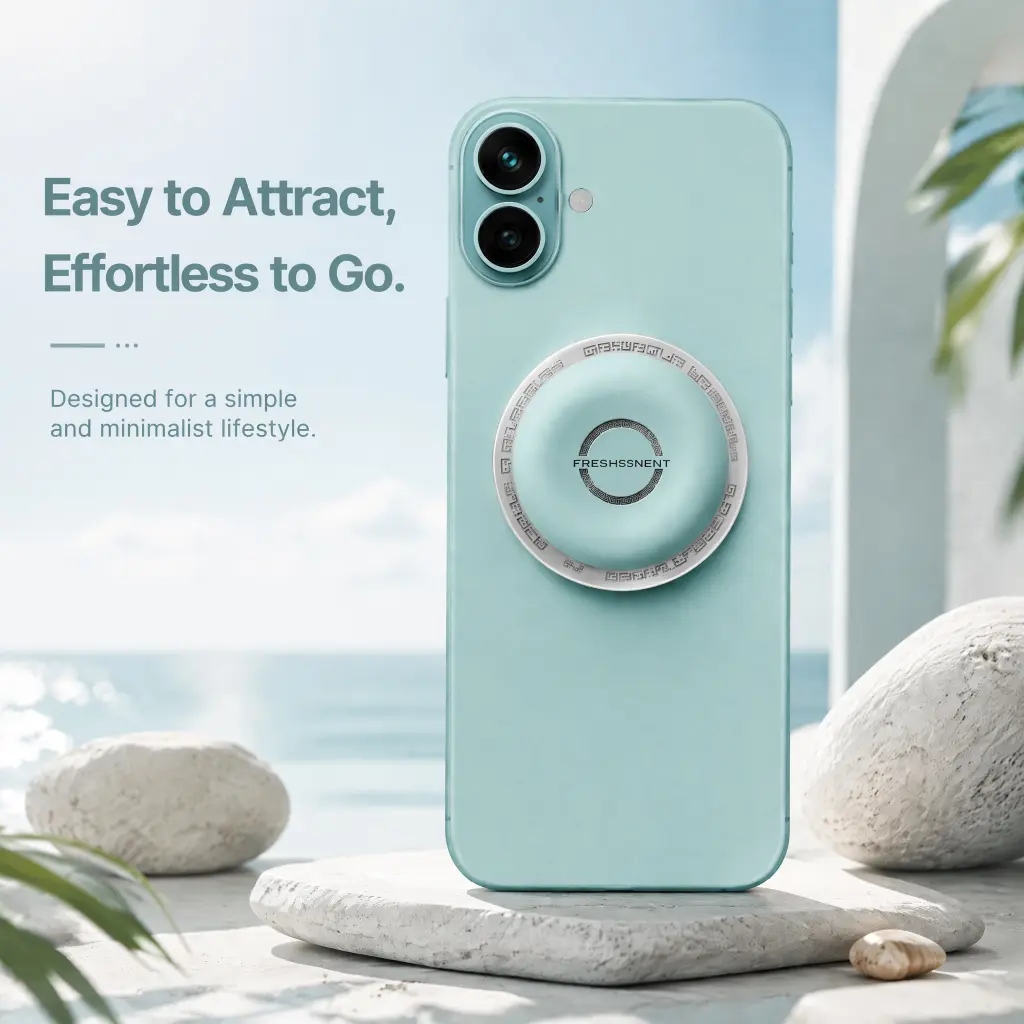 Phone popsocket stand pops up with a light press for stable support, slim when retracted without taking up space, suitable for binge-watching and working, portable and practical.