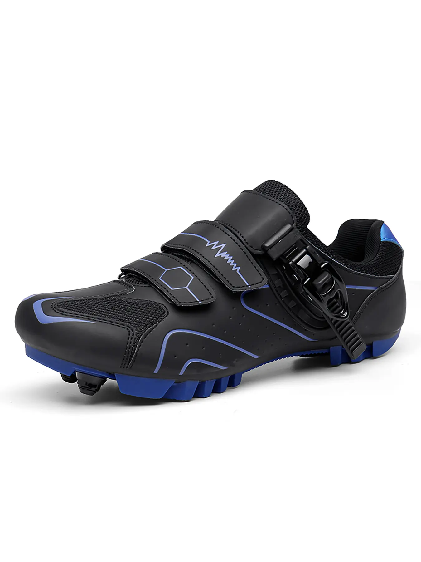 Unisex Cycling Shoes Cycle Shoes Compatible with Peloton, Delta Buckle Indoor Road Bike Shoes, Outdoor Pedal, Suitable for Men and Women