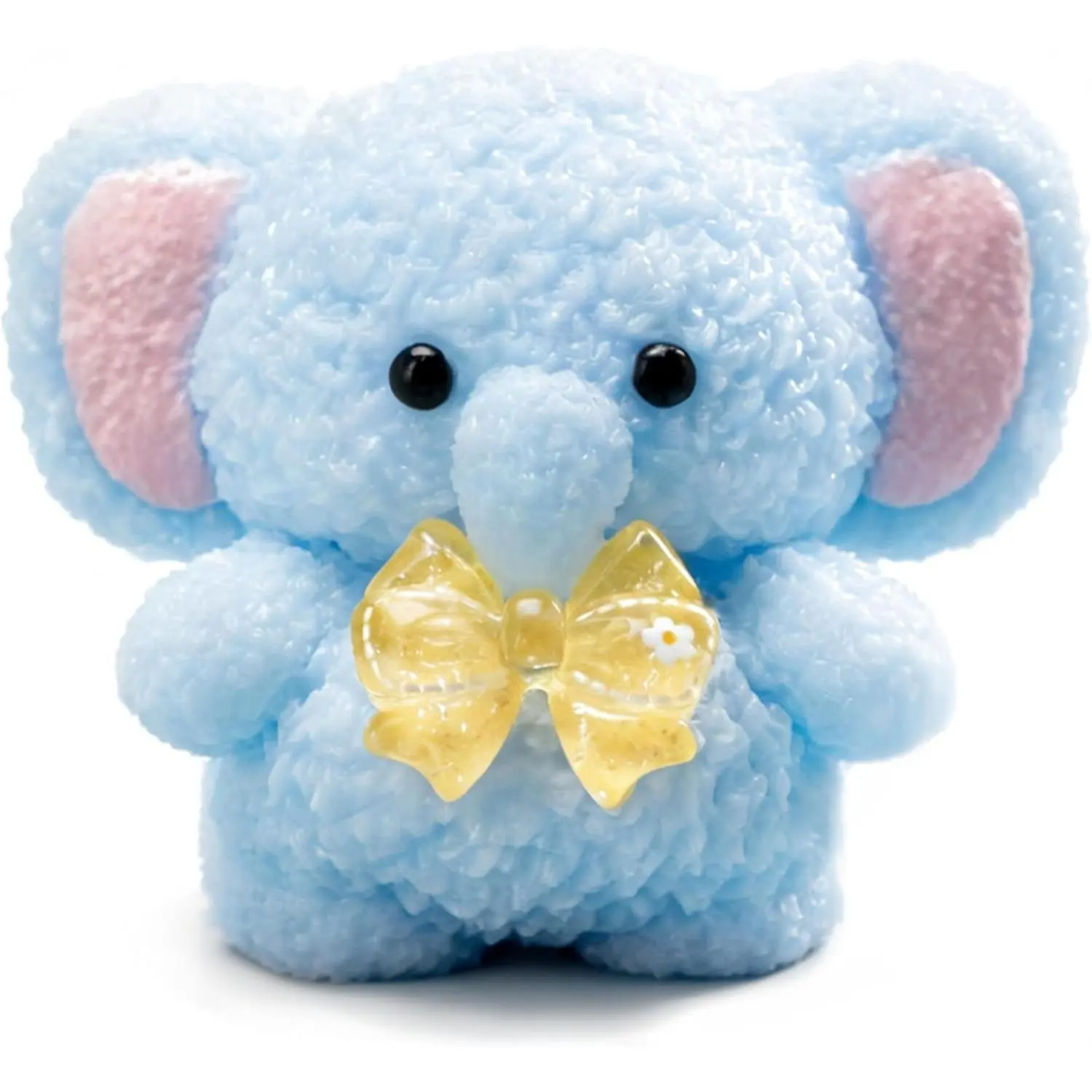 Handmade Blue Elephant Silicone Squishy Toy - Stress Relief Squeeze for Kids & Adults, Party Favors & Goodie Bag Stuffers