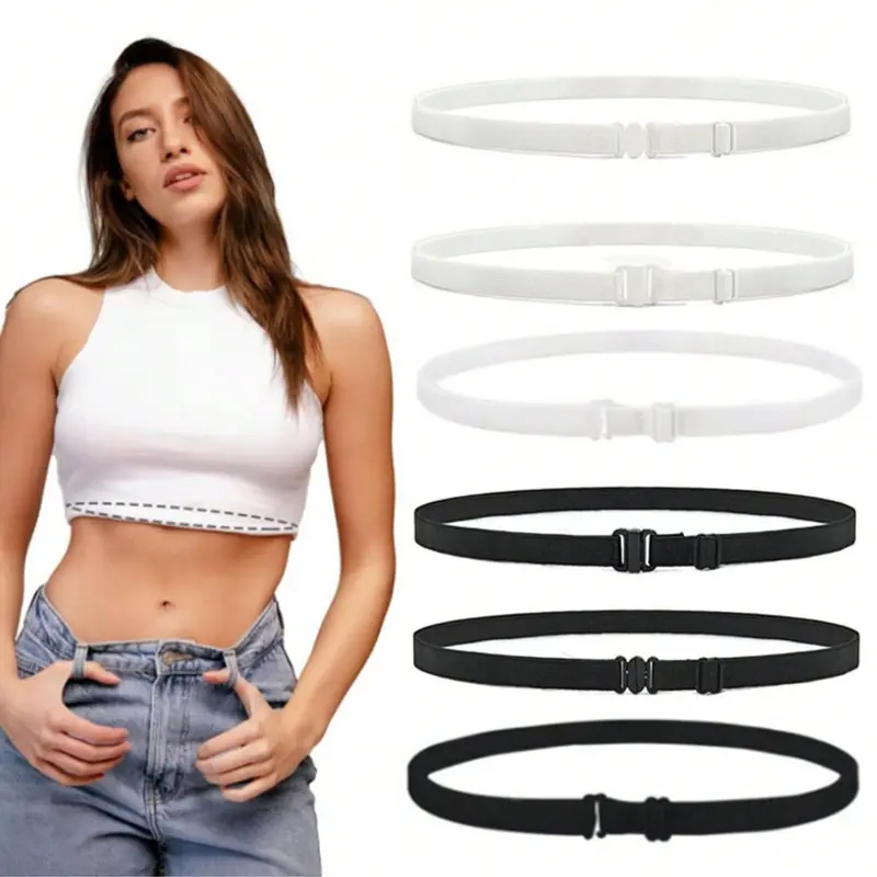 Adjustable Waist Belt, Sweater Shirt Waist Tool, Prevents Slipping Out, Elastic Waist Belt Changes Top Style, Women's Fashion Accessory