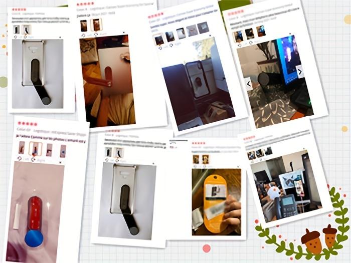 Notebook Computer Expansion Bracket - 1pc Laptop Screen Support Holder - Dual Monitor Display Clip Plastic Sticky Magnetic