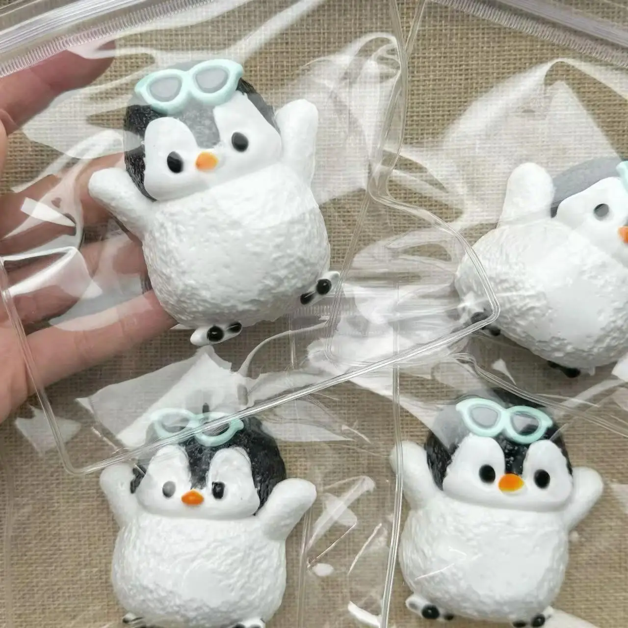 Cute Antistress Penguin Squeeze Toys Squishy Cute Kawaii Animals Fidget Toys for Kids Adults Decompression Sensory Toys