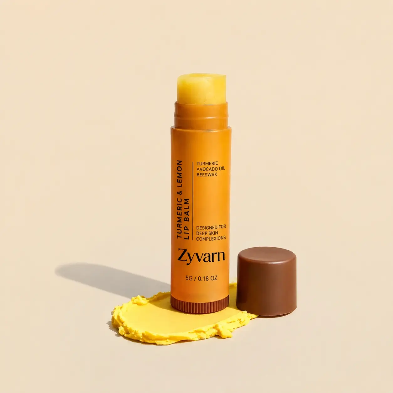 Turmeric and Lemon Lip Balm - Tik Tok Shop Exclusive Deal Natural Lip Balm Illuminate Your Smile, Brighten & Nourish Dark Lips Effortlessly - For Smokers Lips Lip Treatment