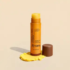 Turmeric and Lemon Lip Balm - Tik Tok Shop Exclusive Deal Natural Lip Balm Illuminate Your Smile, Brighten & Nourish Dark Lips Effortlessly - For Smokers Lips