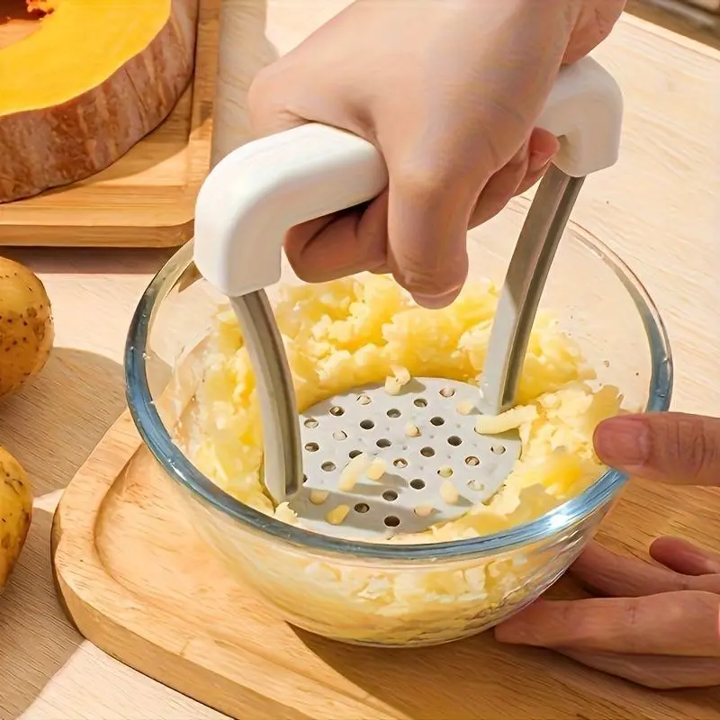 Handmade potato grater and fruit shredder, heavy-duty plastic manual grinder, suitable for processing ingredients like sweet potatoes, carrots, apples, etc. Durable kitchen tools, small kitchen appliances, kitchen fruit utensils.