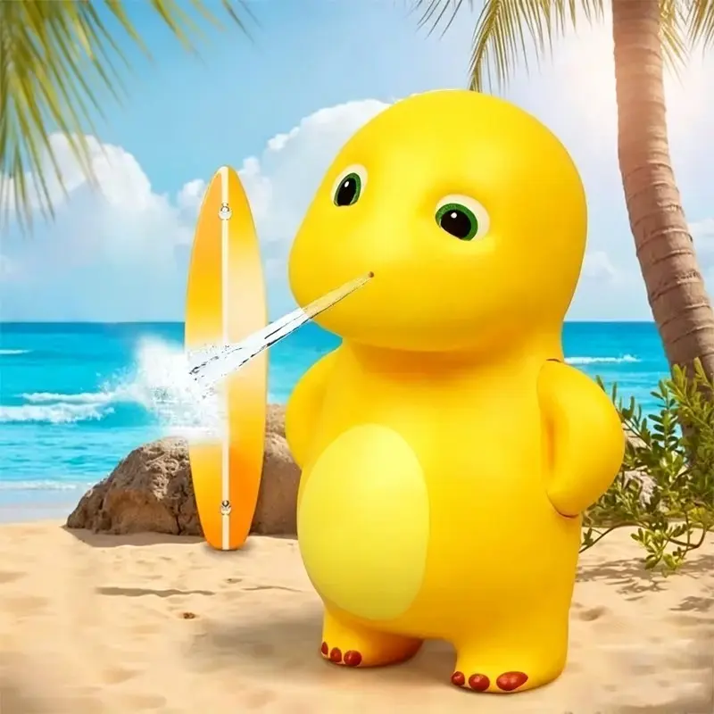 Small Dinosaur Water Spray Toy, Stress Relief Water Gun, Press-Action Sprayer, Outdoor Garden, Pool, Beach, Bath Play, Fun Water Toy