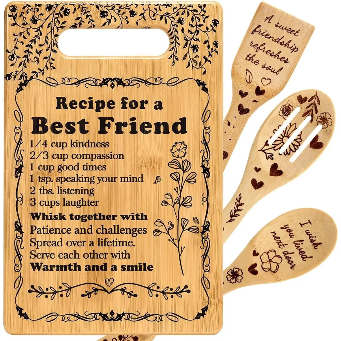 Birthday Gifts for Women Friendship   Christmas  Gifts Ideas for BFF Bestie Soul Sister Bestie Gifts for Woman Female Bestfriend BFF Gifts  Forever  Boards Set