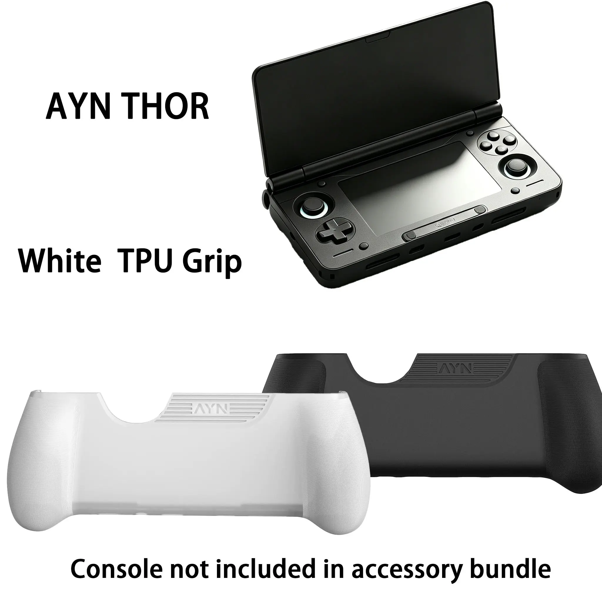 Tpu Grip Handle for Ayn Thor Foldable Handheld Game Console, Ergonomic Non-Slip Controller Sleeve, Console Controller Accessories, No Game Console Included