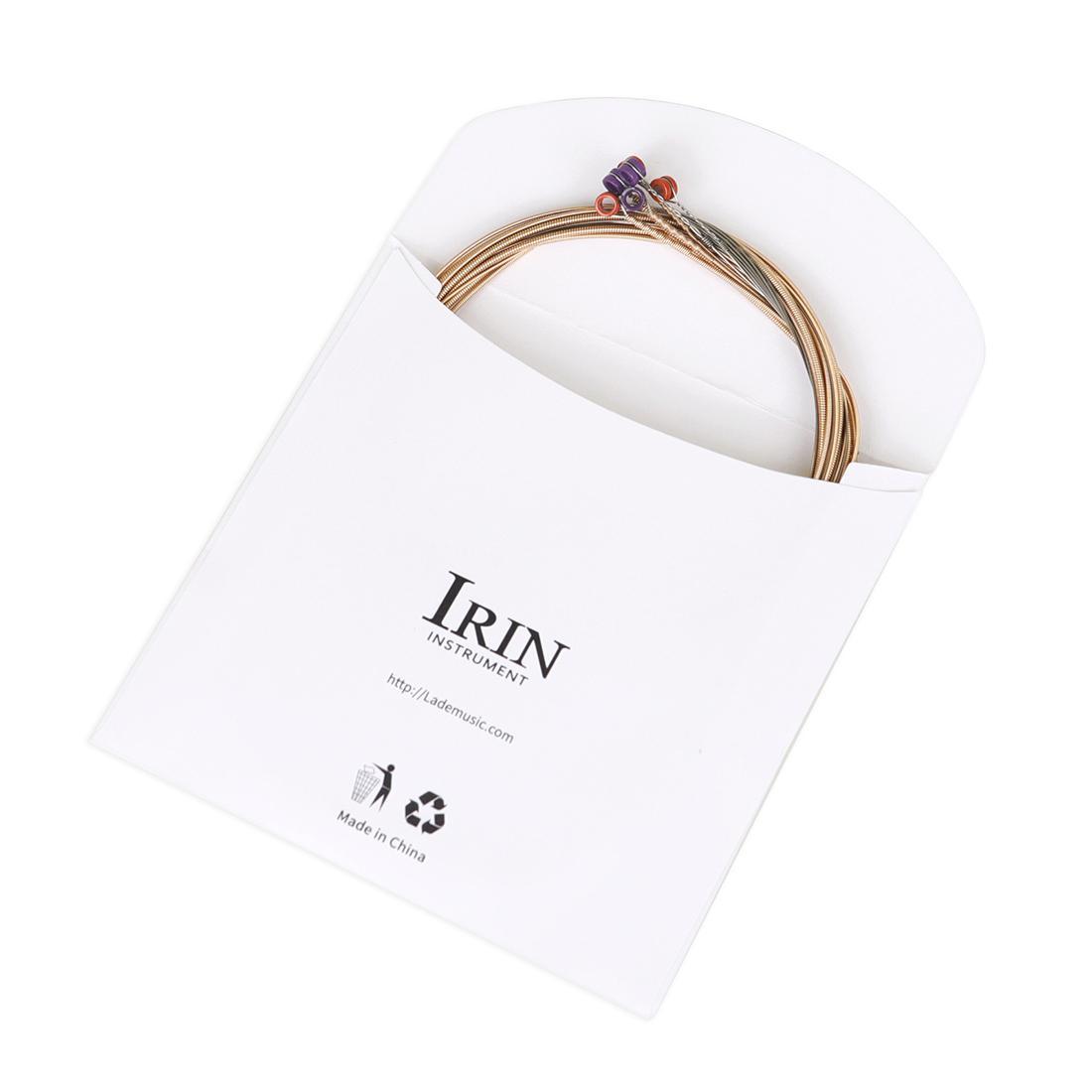 Guitar String, 6pcs/set Guitar String with Copper Wrapped Beads, Musical Instrument Accessories for Guitar, Ukulele, Bass, Violin