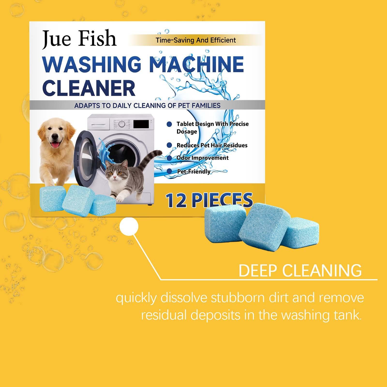 Washing machine cleaning tablets, daily cleaning, multi model washing machines, stain removal, deodorization, refreshing care agents