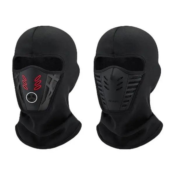 Winter Rider Warm Anti-Haze Full-Face Balaclava Ski Mask, Windproof Soft Outdoor Headwear for Motorcycle Riding, Cycling, Ski Masks