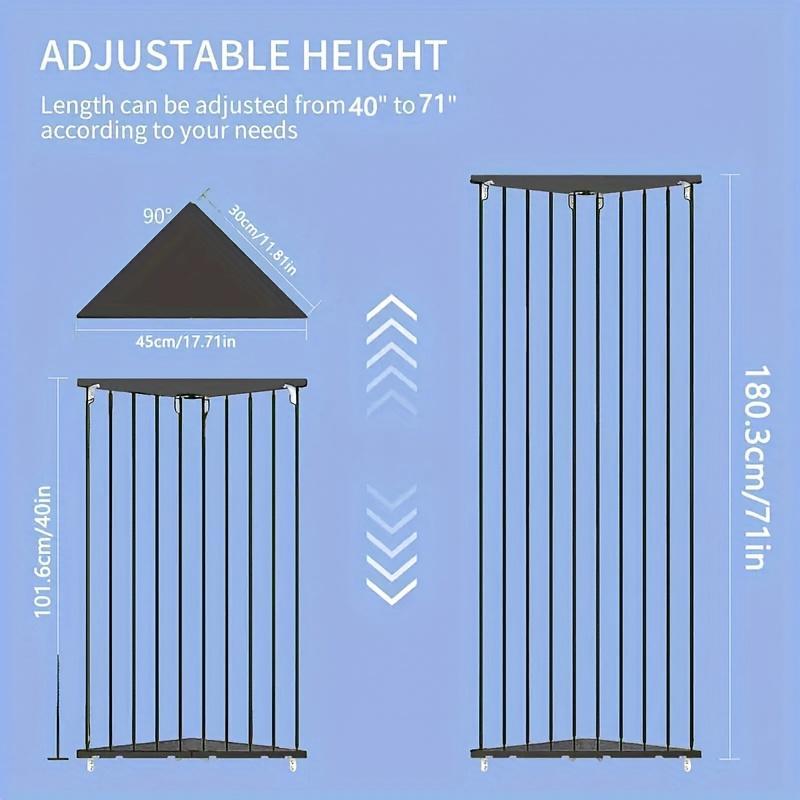 Plush Toy Storage Rack, 1 Count Triangular Bright Funky Plush Animal Storage Rack, Adjustable Length Hanging Storage Rack, Suitable for Storing Various Plush Toys, Organiser, Hangable