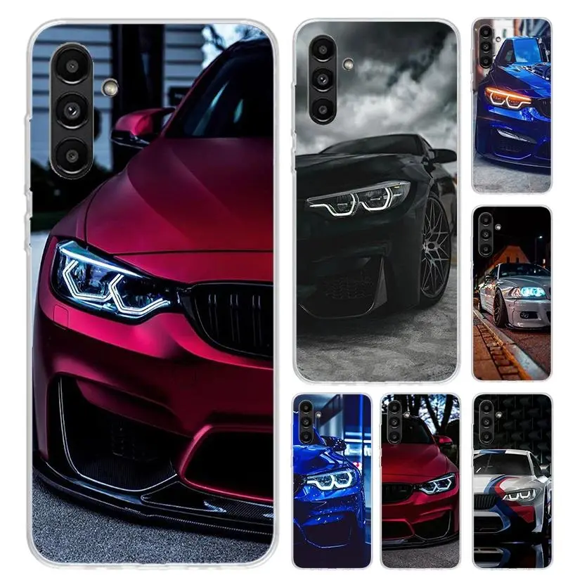 Blue Red Car for B-Bmw Phone Case for Samsung Galaxy S26 S25 S24 S23 S22 S21 Ultra Plus FE